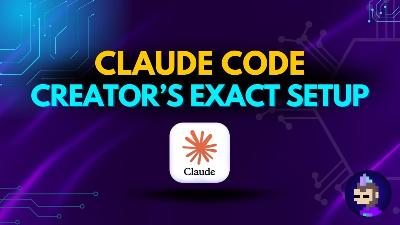 How the Creator of Claude Code Sets Up His Workflow